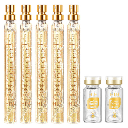 Hyaluronic Anti Wrinkle Hydrating Serum 24k Pure Gold - Complete Kit
