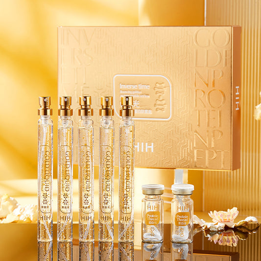 Hyaluronic Anti Wrinkle Hydrating Serum 24k Pure Gold - Complete Kit